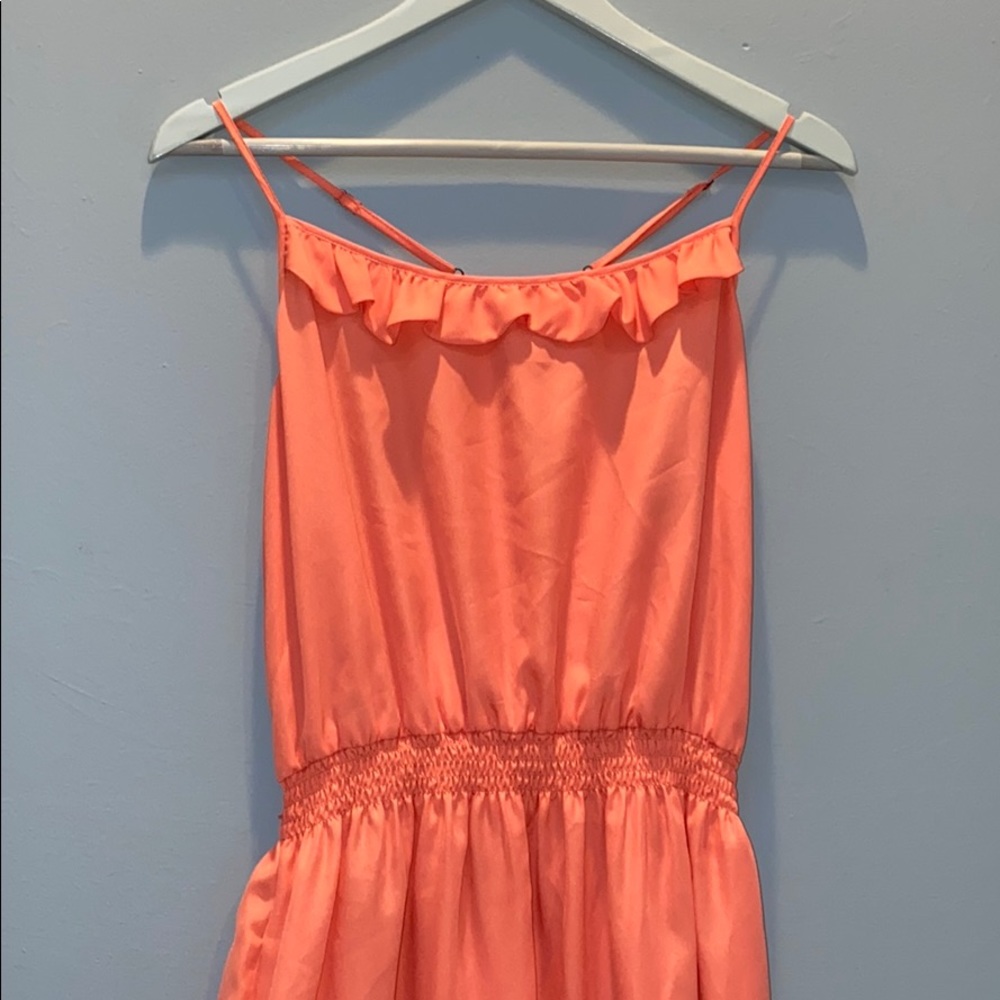 Coral Summer Dress